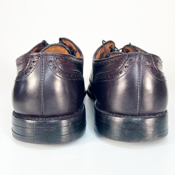 Allen Edmonds Strand Cap-Toe Brown Leather Oxford Dress Shoes Men 9 main image 12